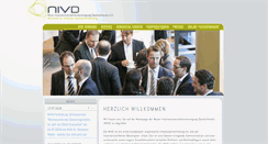 Desktop Screenshot of nivd.de